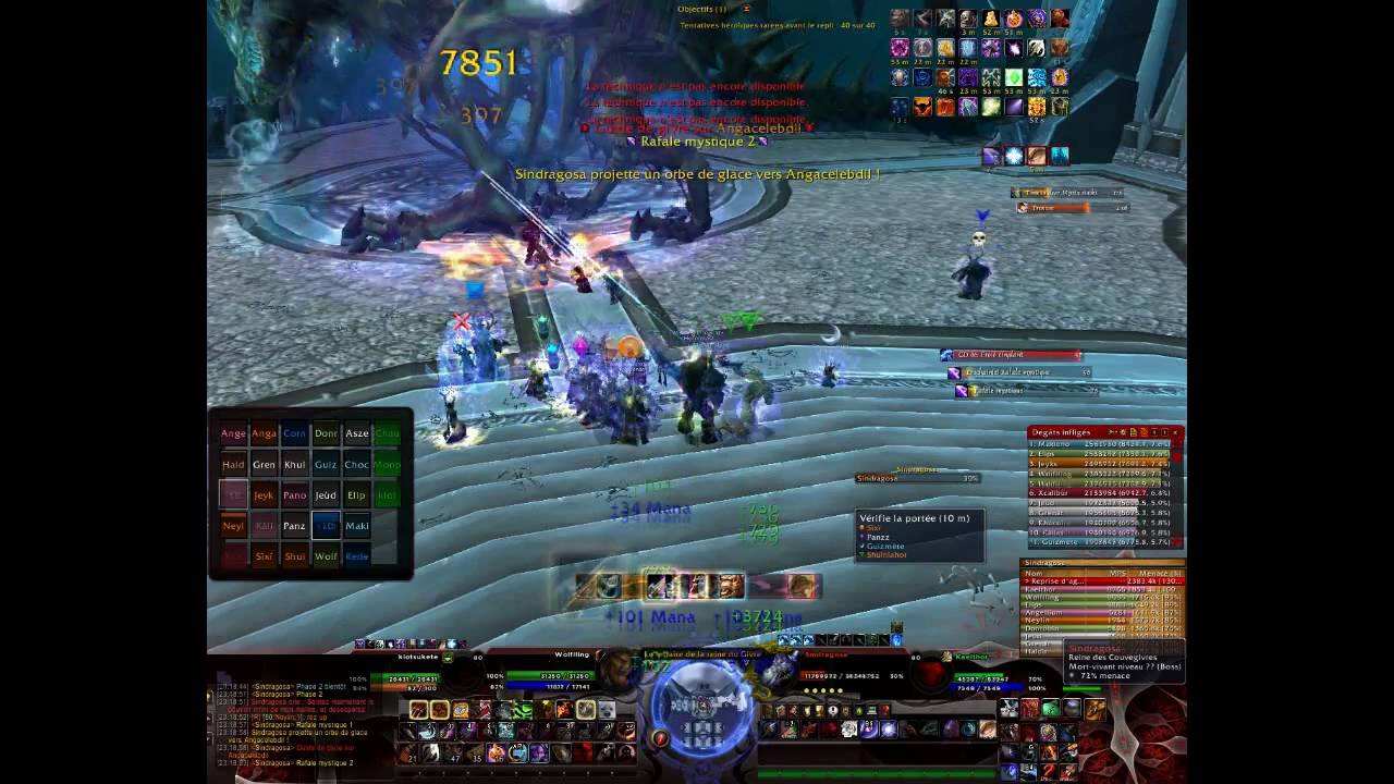 Hyp&eacute;r&eacute;nas vs Sindragosa