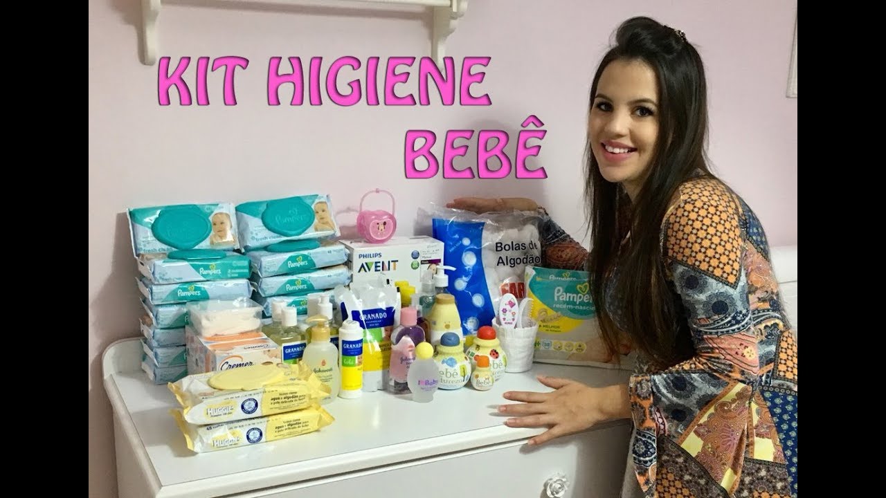 ENXOVAL DO BEBÊ - OS PRODUTOS DO KIT HIGIENE  Karol Luana