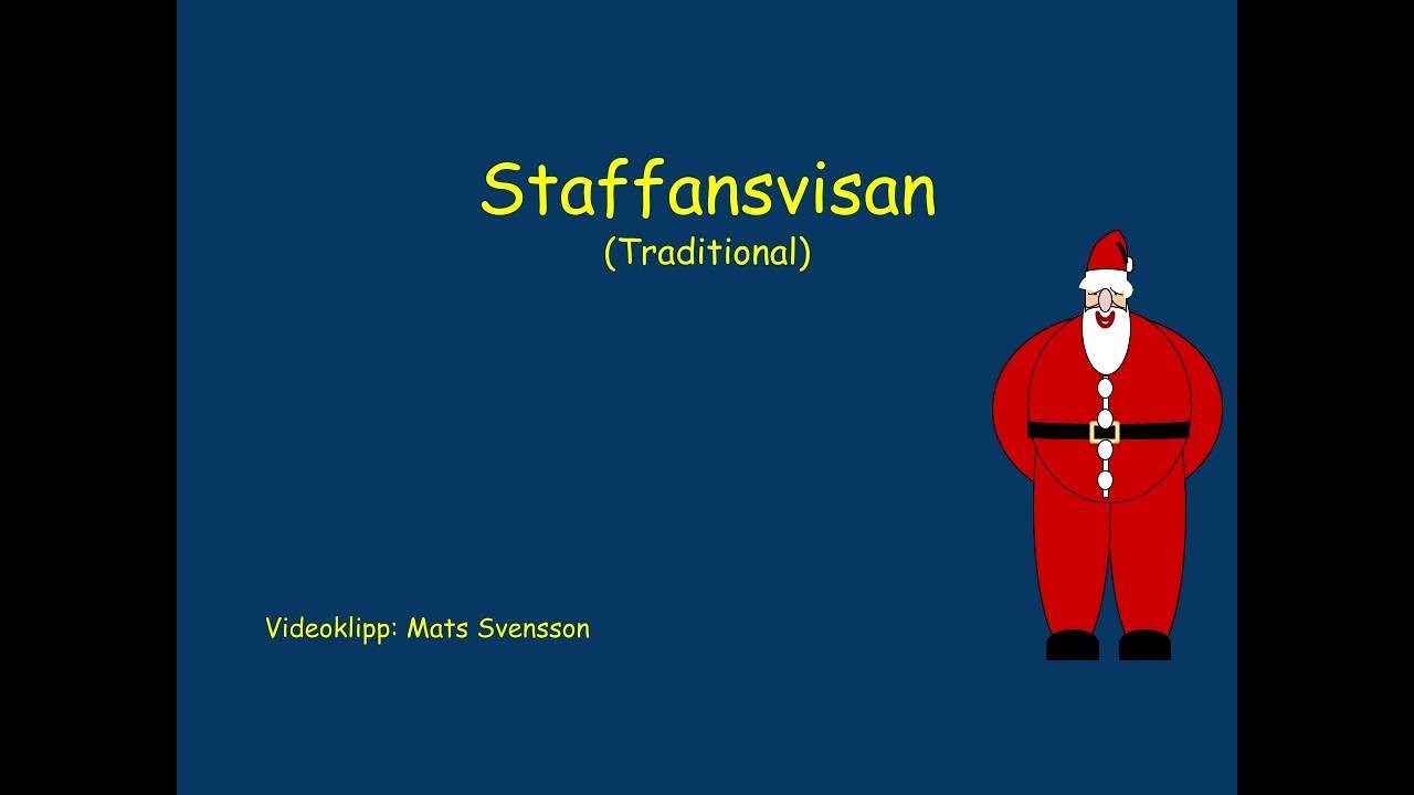Staffansvisan - Instrumental med text