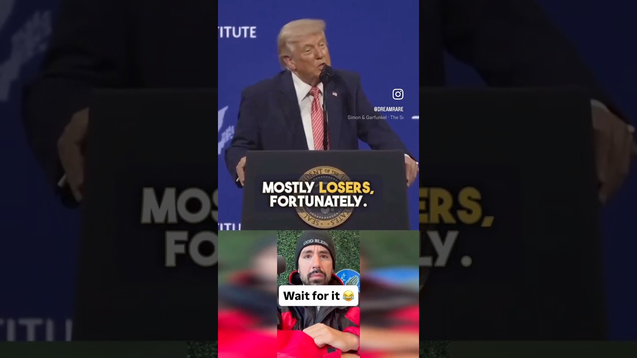 Трамп говорит, что ему нравится общаться с неудачниками 😂