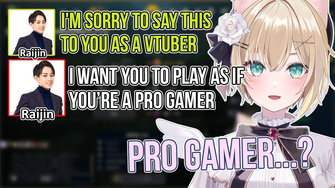 Raijin Speaks to Noah About What It Takes to Win【Kurumi Noah/VSPO】