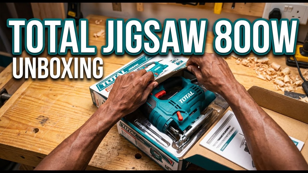 TOTAL Jigsaw Unboxing | First Look at This Power Tool