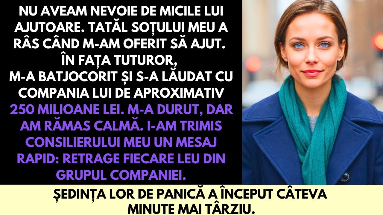 A Râs de Ajutorul Meu—Așa Că Am Făcut o Mișcare de Mare Valoare Care I-a Prăbușit Moștenirea de $53M
