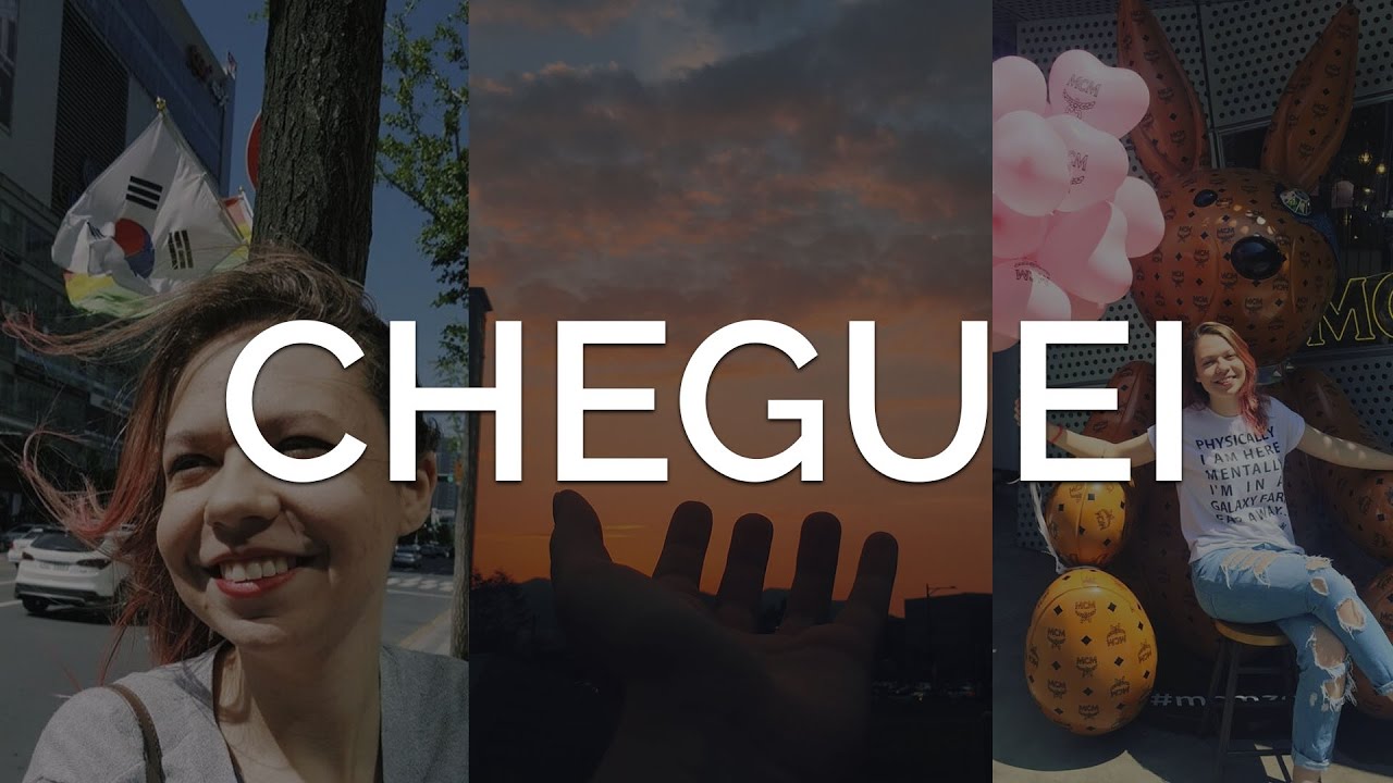 CHEGUEI EM SEUL