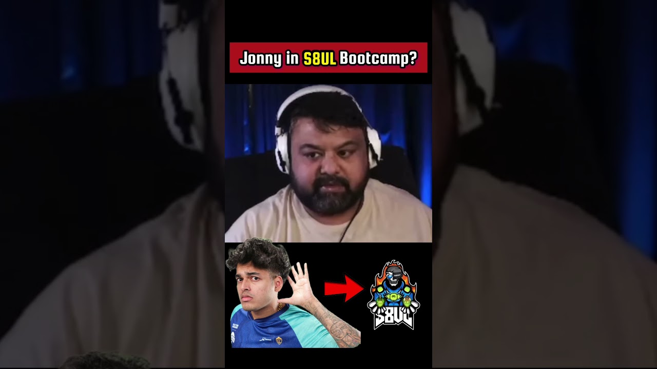 Jonathan in S8ul Bootcamp? 🤯 🚀 #godlike #s8ul #jonathan #esports #bgmi #gaming
