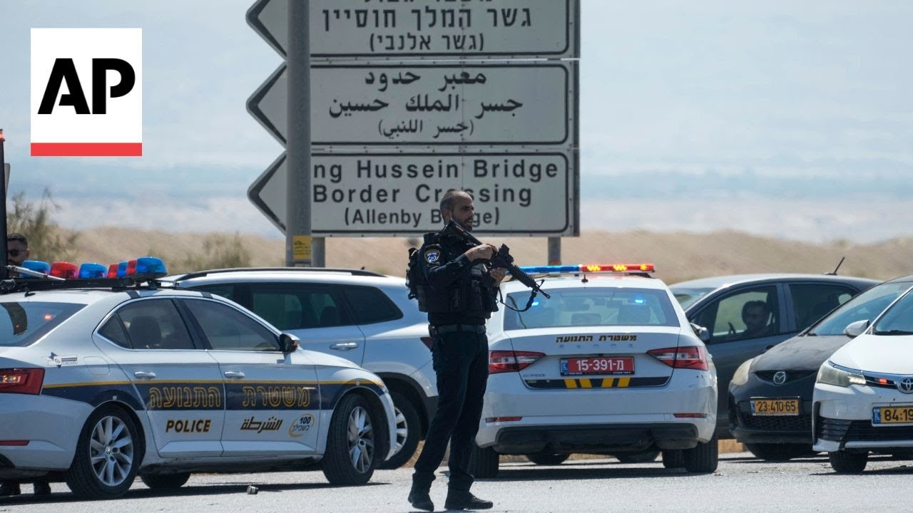 Three Israelis dead in shooting at West Bank-Jordan border crossing