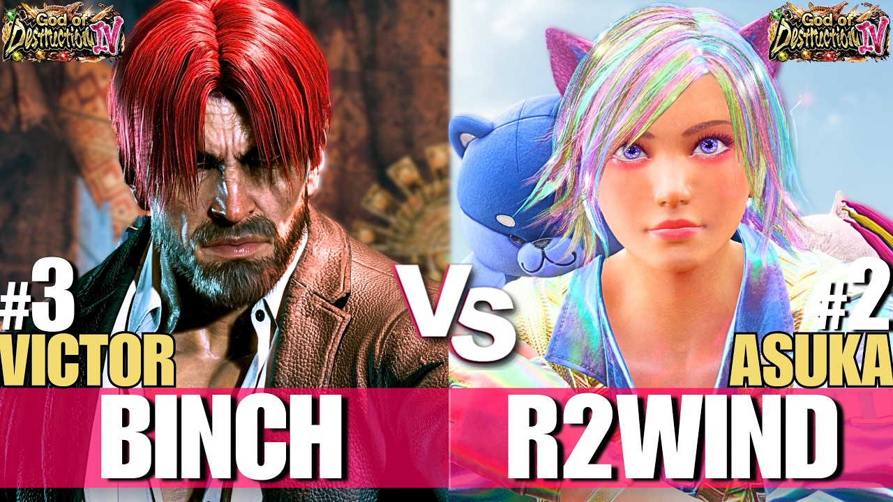 Tekken 8 Replays - Binch Anhap (Victor) vs R2Wind (Asuka) | High Level Ranked Set