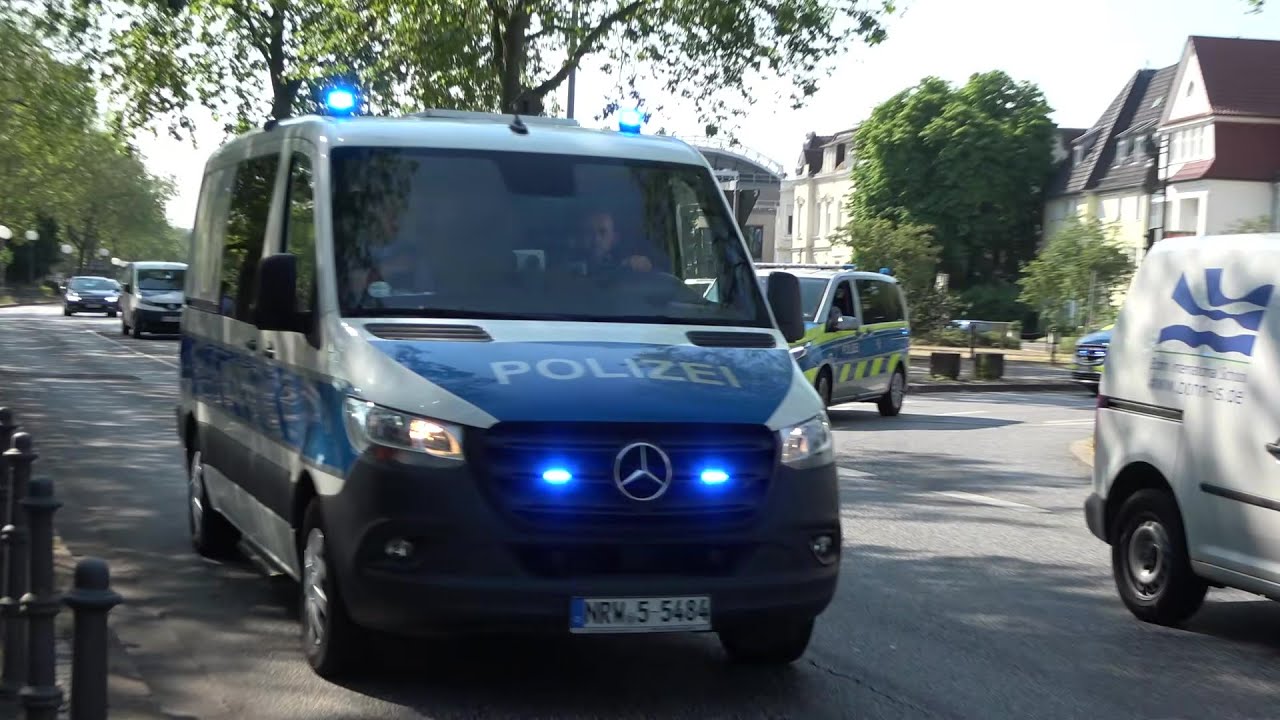 GefKW PGD + 2 FuStKW Polizei Bonn PI 1