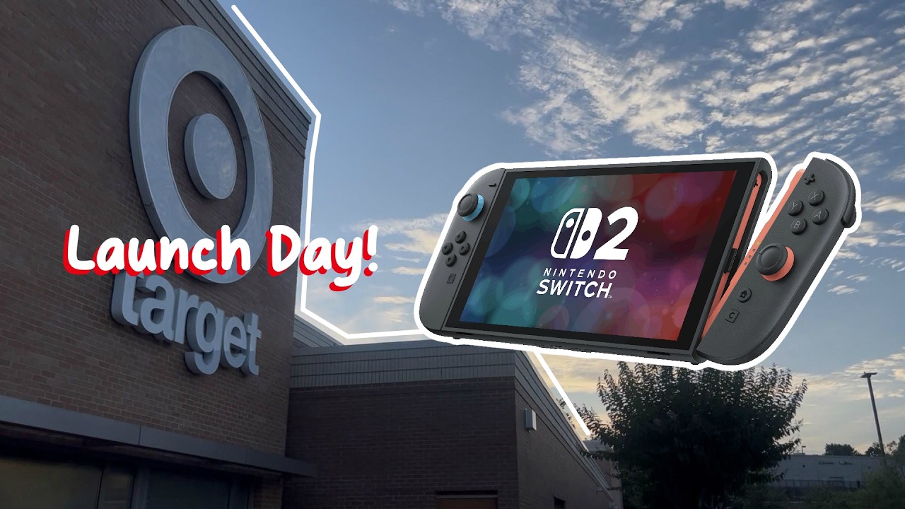 Nintendo Switch 2 Launch Day at Target