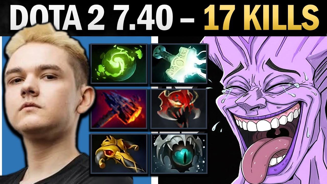 Faceless Void — профессиональный керри с 17 убийствами и Мьёльниром — Dota 2 7.41