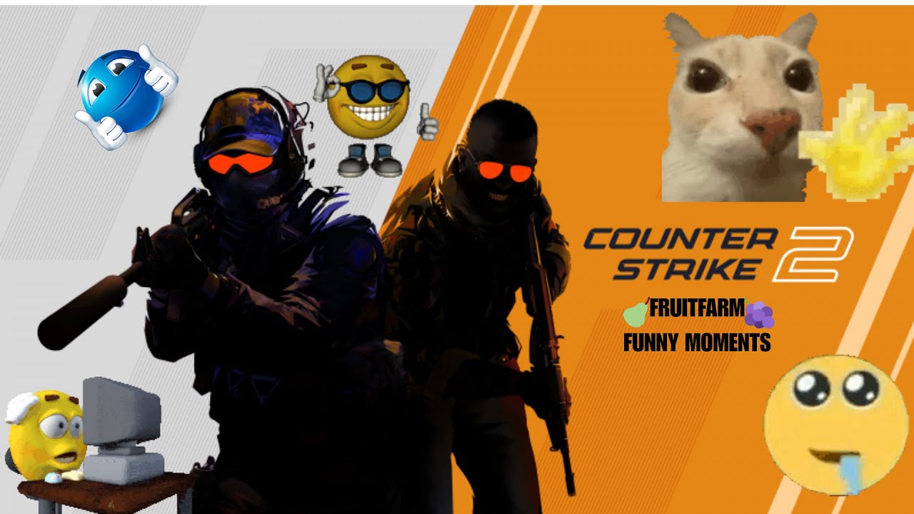 COUNTER STRIKE 2 FUNNY MOMENTS!!! (FUNNY MOMENTS WITH THE FARM)