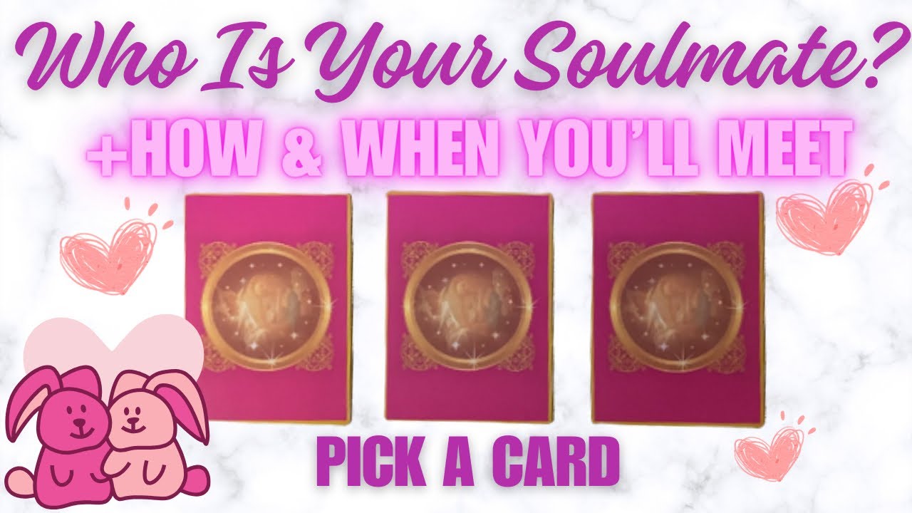 Who Is Your Soulmate? +How & When You'll Meet | Pick A Card | Tarot Reading