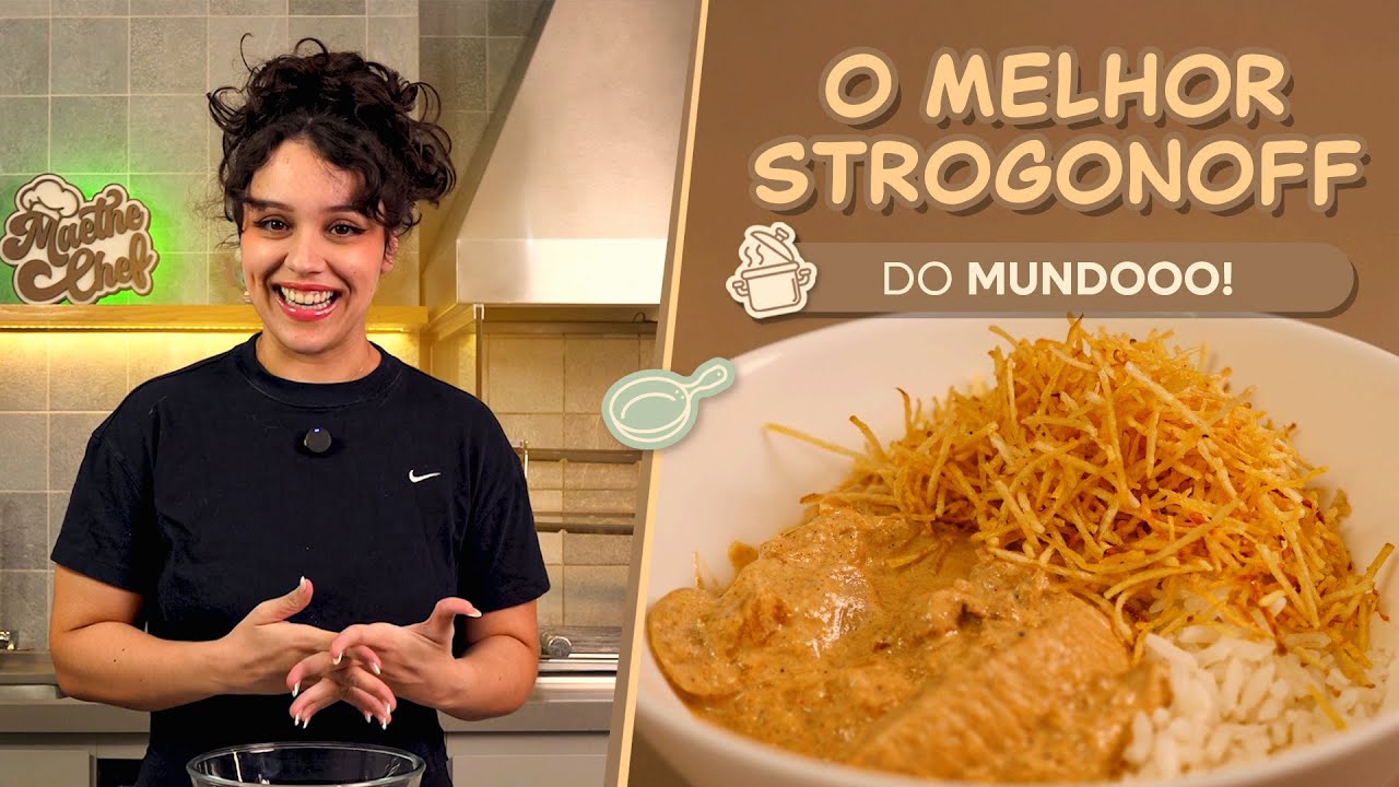 Strogonoff favorito do Alan - Maethe Chef
