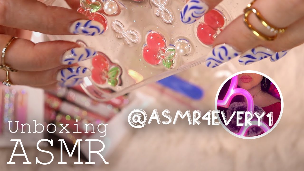 ASMR ❤️ @ASMR4EVERY1 did my Temu Order! 😲🥰 (🎧 soft spoken, tapping, scratching, crinkles)