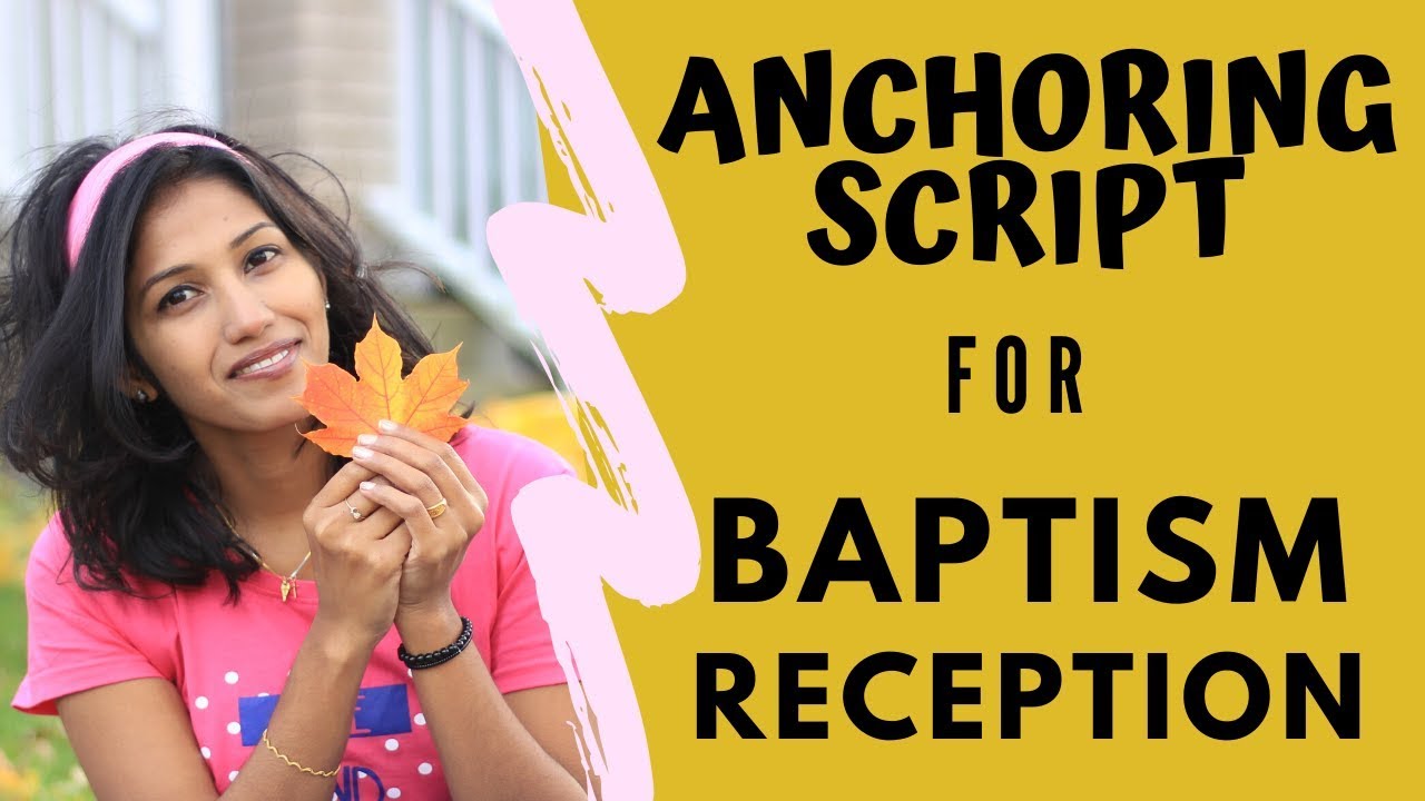 Simple Anchoring Script for Baptism Reception l Malayalam