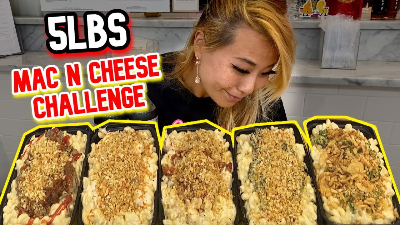 5LBS OF MAC AND CHEESE CHALLENGE at The Mac Mart in Philadelphia, PA!!! #RainaisCrazy