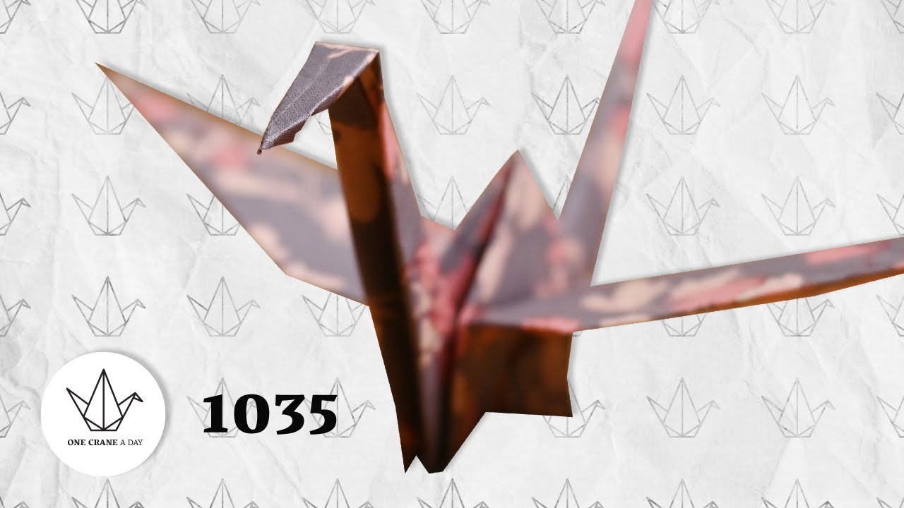 One crane a day - 1035 - S.