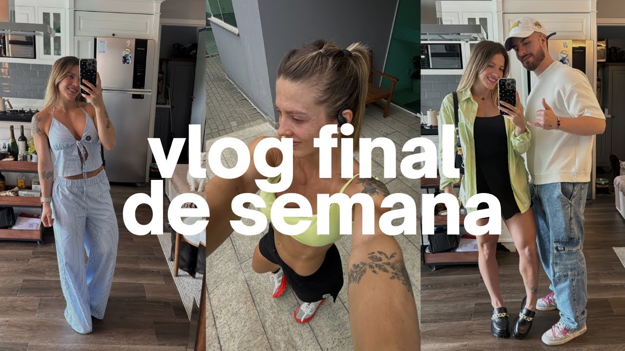 Um FINAL DE SEMANA REAL na vida de uma INFLUENCIADORA (família, comida e risadas)