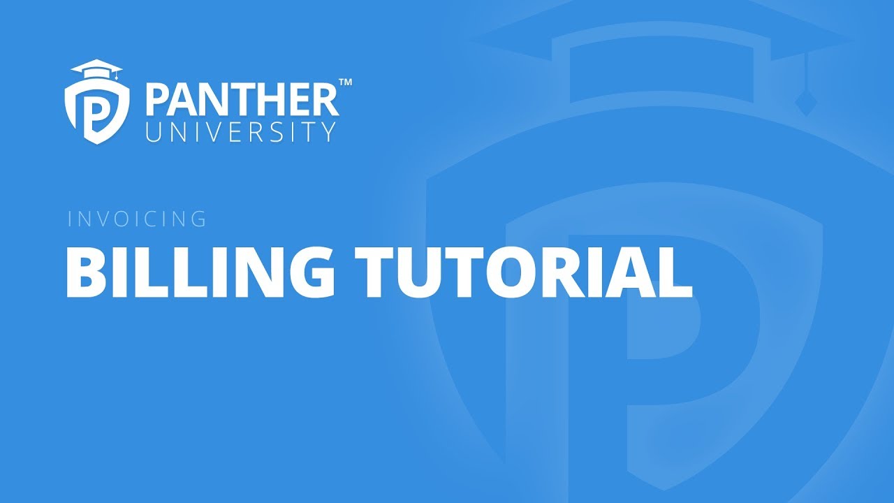 Billing Tutorial