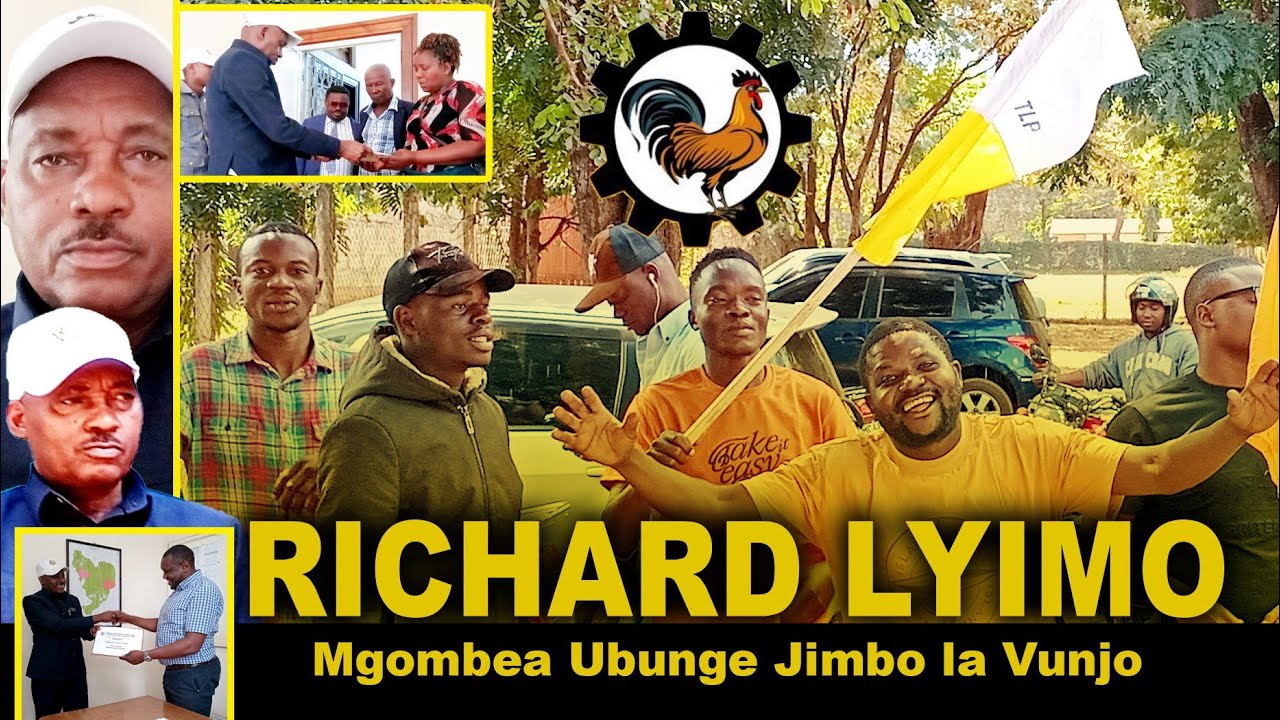 RICHARD SHEDRACK LYIMO: Achukua fomu INEC kuirudisha VUNJO mikononi mwa TLP