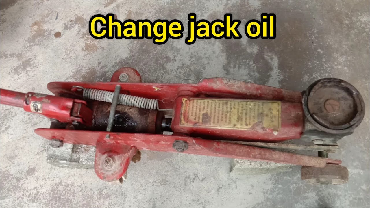 cara tukar minyak jack kereta
