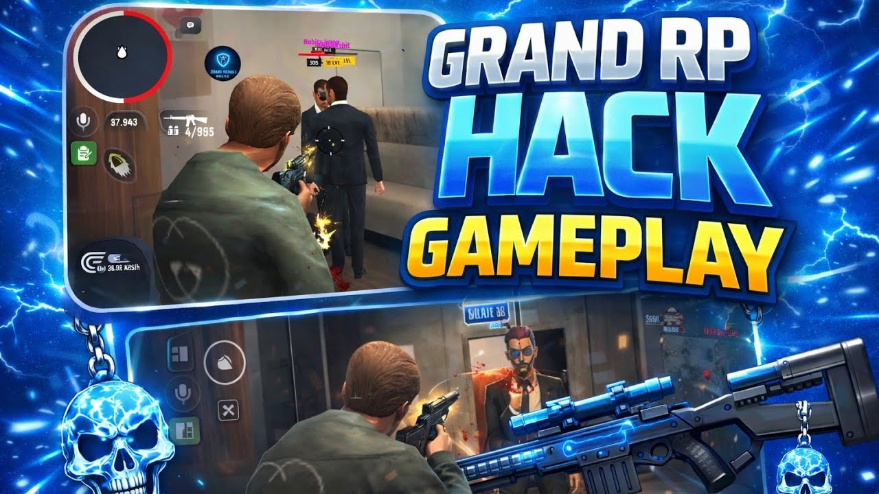 Grand RP Aimobot Hack Panel Gameplay