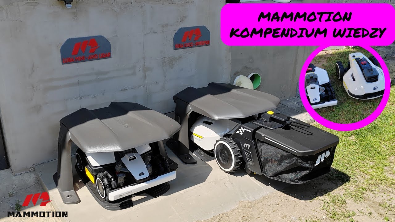 Luba Mini LiDAR + Yuka1000 Z Koszem, Wszystko Co Musisz Wiedzieć O Robotach Od Mammotion #mammotion