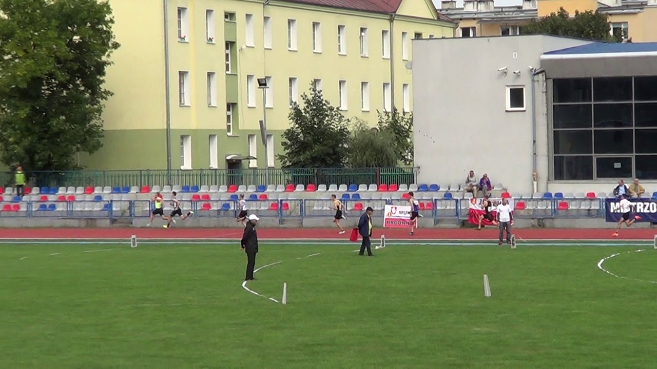 Mistrzostwa Polski U 16 - 2017, 300m M, seria IV (RP U16 - Filip Chrosta))