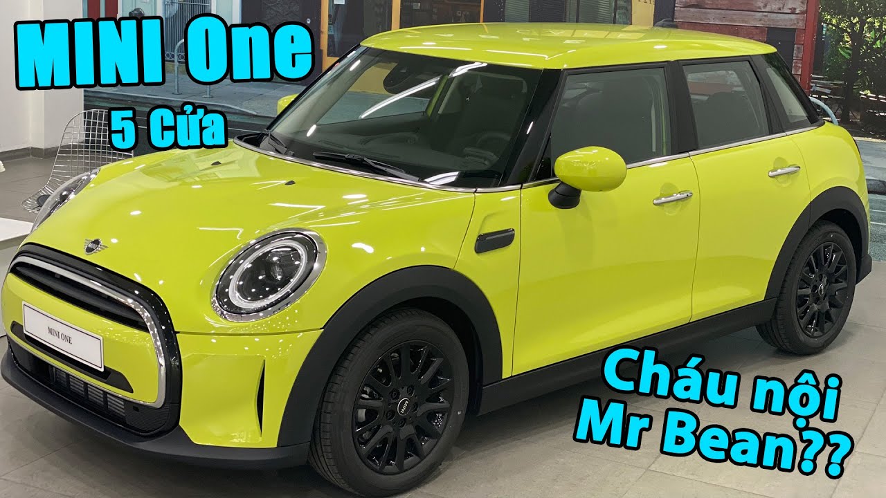 Đánh giá MINI Cooper One 5 cửa 2023 màu vàng chanh Zesty Yellow cực hiếm | Phan Xe Đức 0984581159