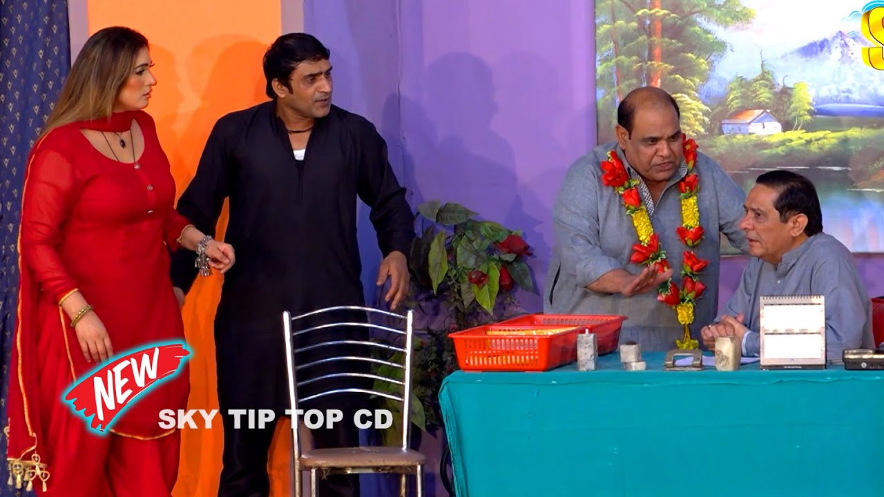 Agha Majid and Varda With Sardar Kamal | New Stage Drama Gal Pakki Samjho | Comedy Clip 2024