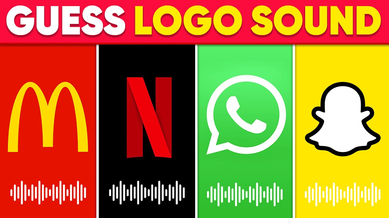 Угадай звук, назови логотип 🏆🔊❓ McDonald&rsquo;s, TikTok, Pepsi, Netflix ~ Викторина по логотипам 2026