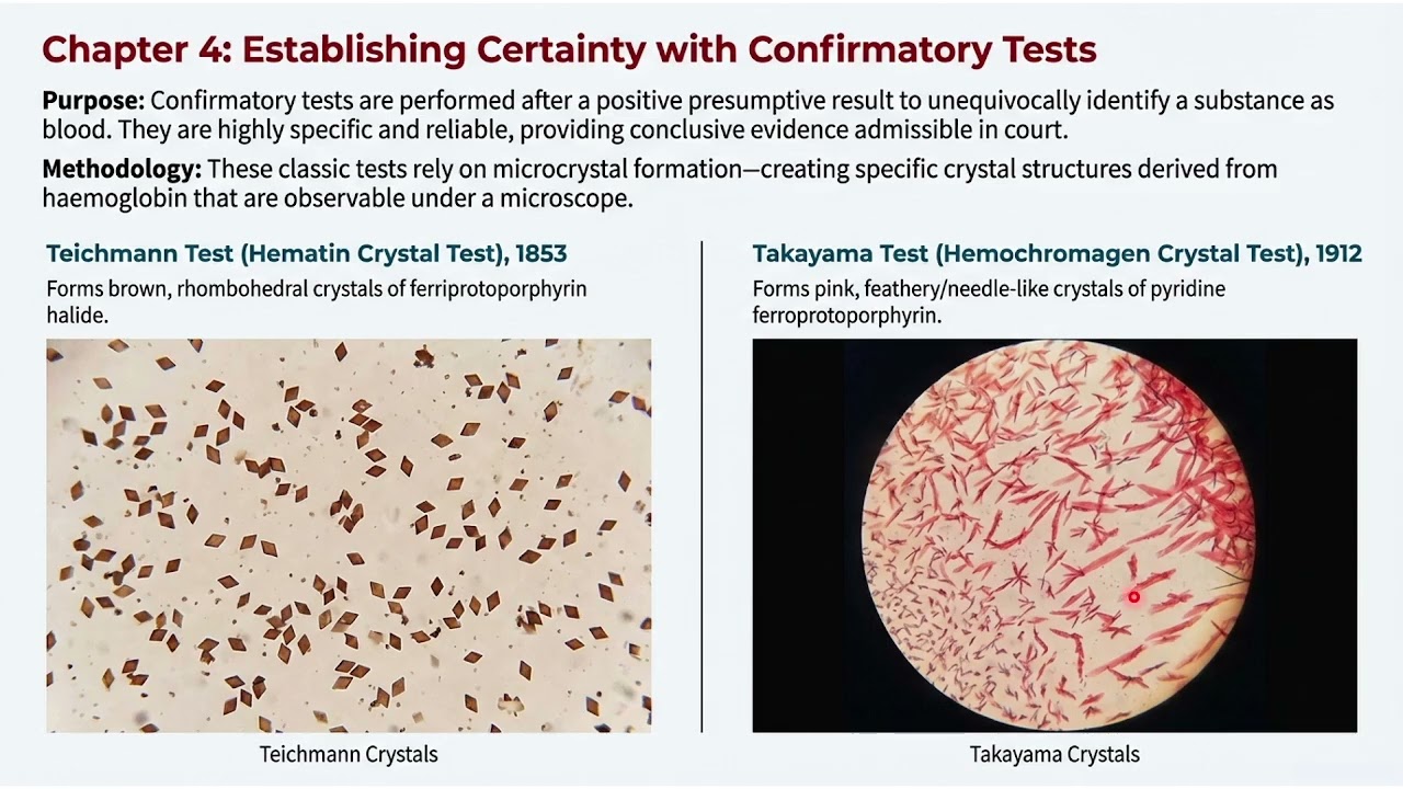 BLOOD CONFIRMATORY TESTS