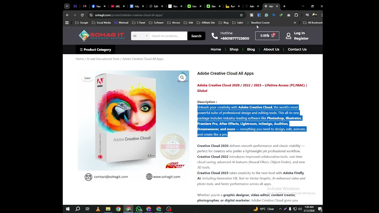 WordPress eCommerce Website Products Upload | Size, Color