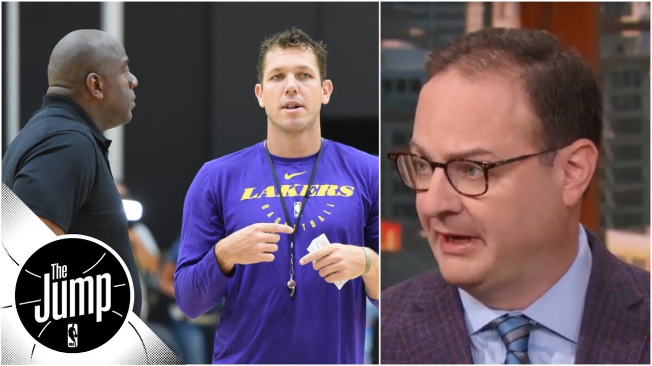 Woj details 'one-sided' Magic Johnson meeting with Luke Walton | The Jump