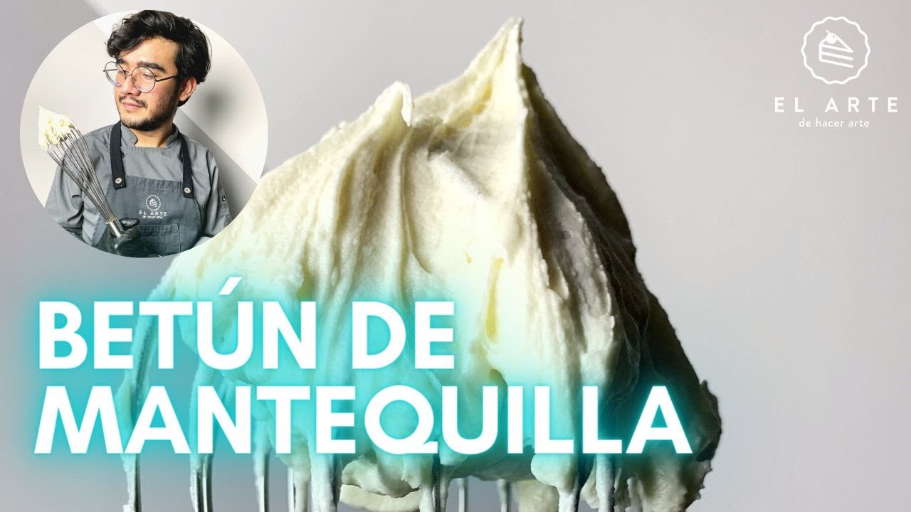 Cómo hacer Betún de mantequilla / Crema de mantequilla / Buttercream para decoración de pasteles