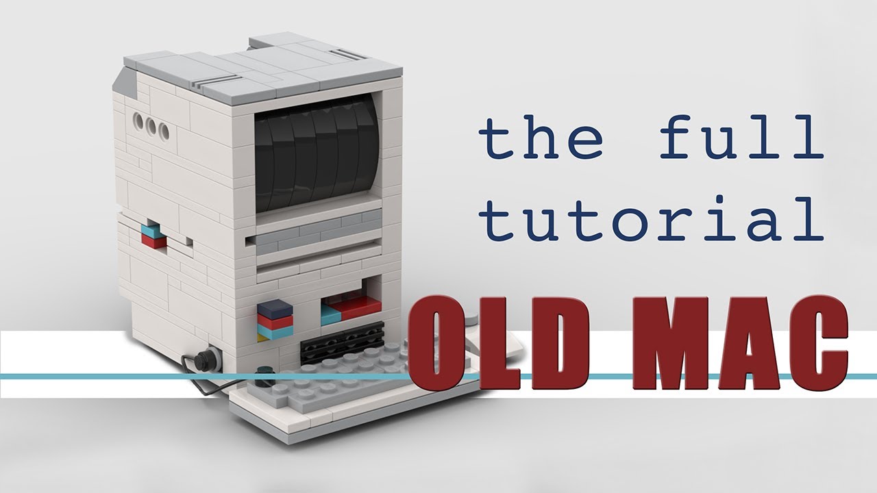 Full Tutorial: OLD MAC - a Level 6 Lego Puzzle Box