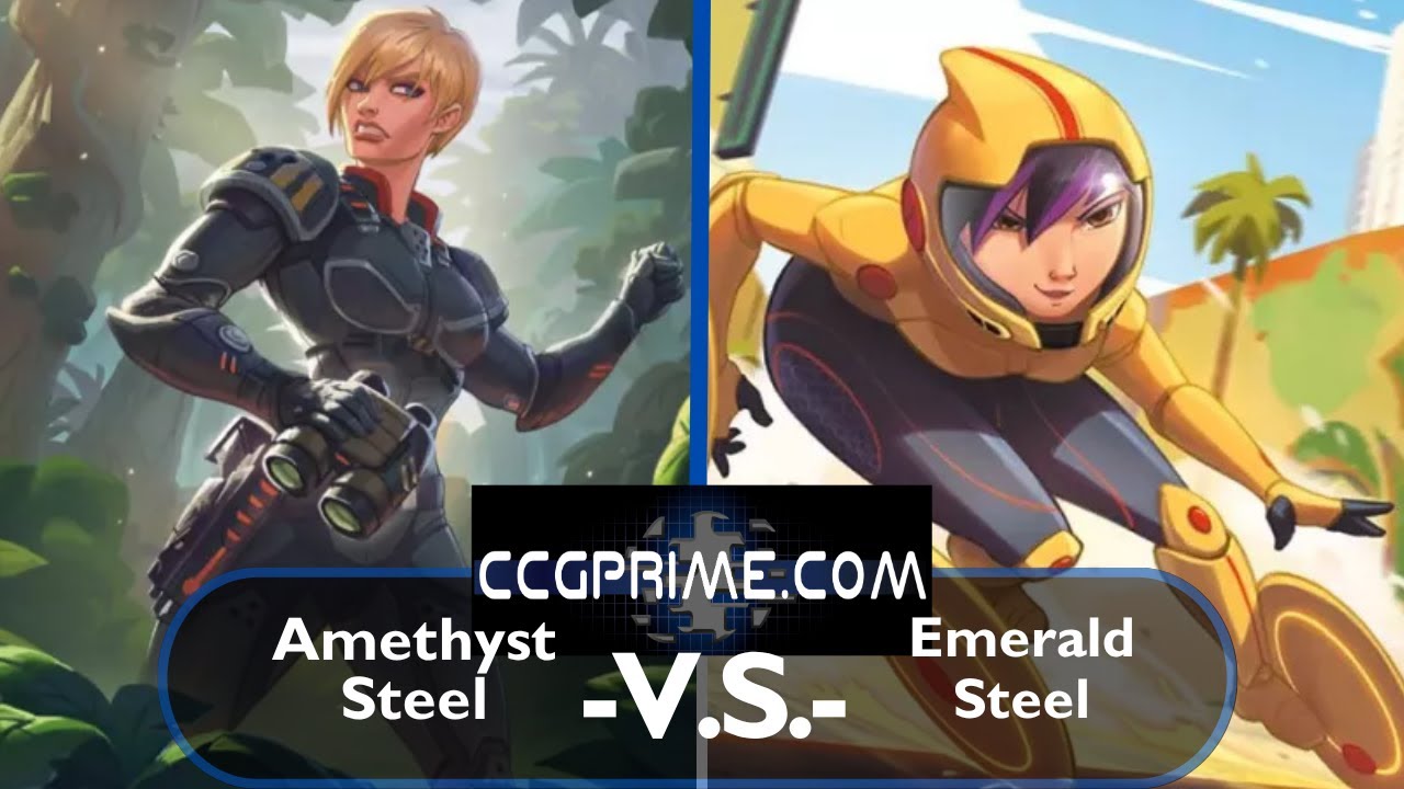 Amethyst Steel vs. Emerald Steel - Disney Lorcana - CCG Prime