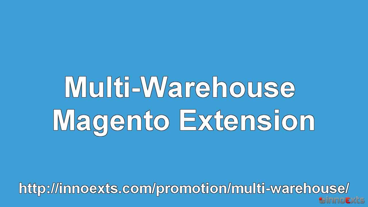 Multi-Warehouse: Manage Products