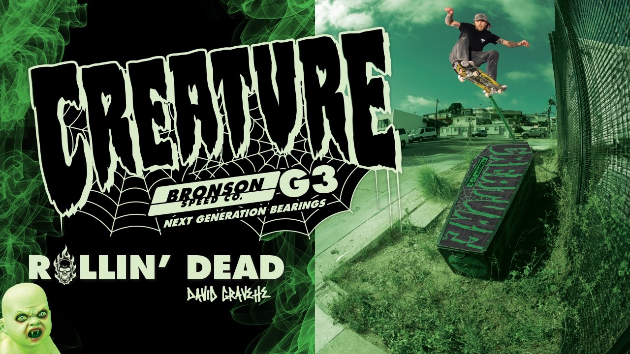 David Gravette Builds, Skates & DESTROYS a Coffin | Creature Skateboards x Bronson Speed Co.