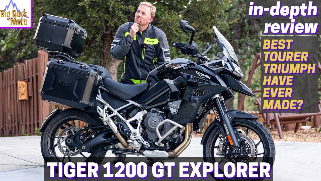 2022 Triumph Tiger 1200 GT Explorer | Sport ADV Touring Beast!