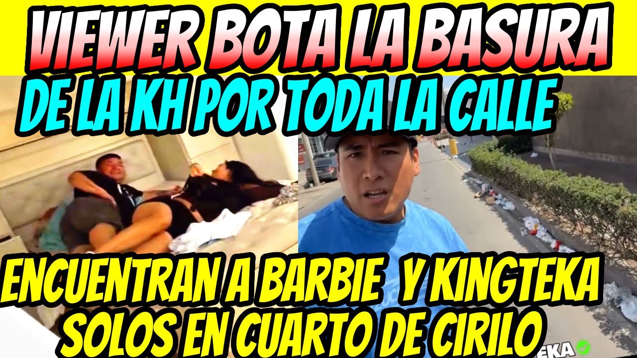 😱Barbie Flowers found in Cirilo's room, viewers dump KH trash in the street