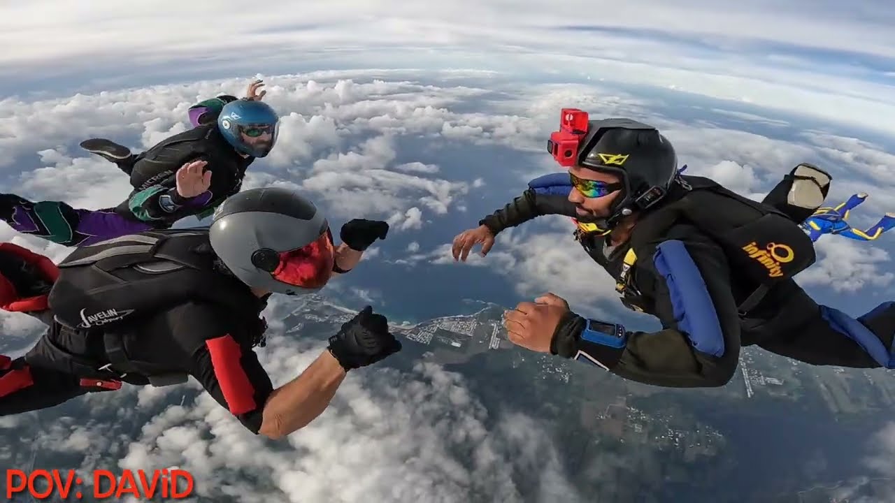 Skydive Fun Jump #185 8way Belly