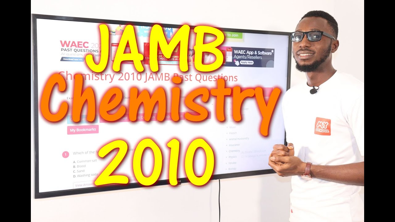 JAMB CBT Chemistry 2010 Past Questions 1 - 25