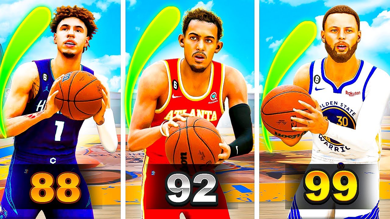 WINNING A GAME with EVERY TEAM'S BEST JUMPSHOT RATING (NBA 2K23)