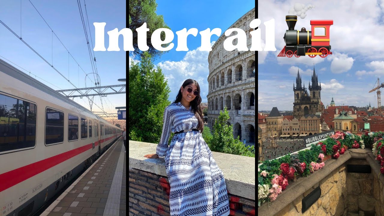 INTERRAILING EUROPE VLOG ♡ | 22 days, 7 cities, 6 trains, 5 countries & 2 flights🚂