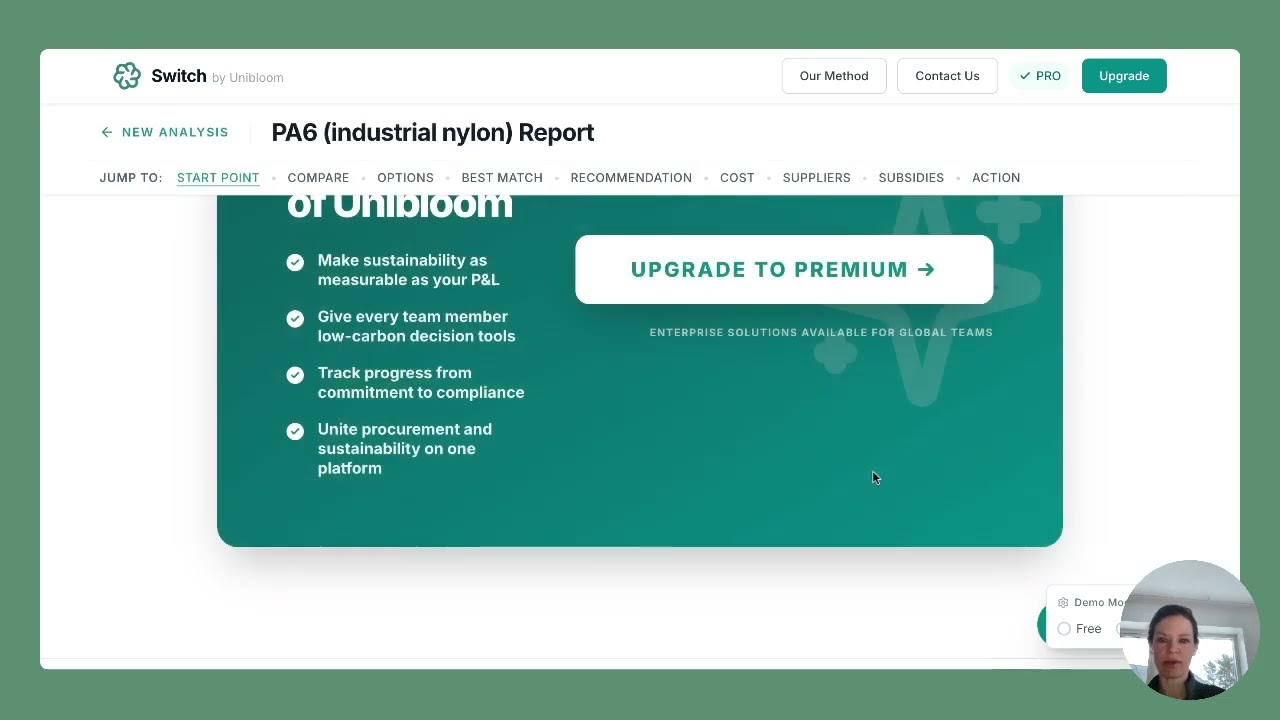Unibloom switch intro
