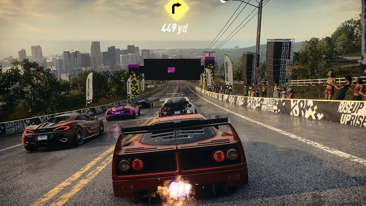 Need For Speed Heat - Ferrari F40 Is The 2nd Fastest Car! | Fully Upgraded Gameplay