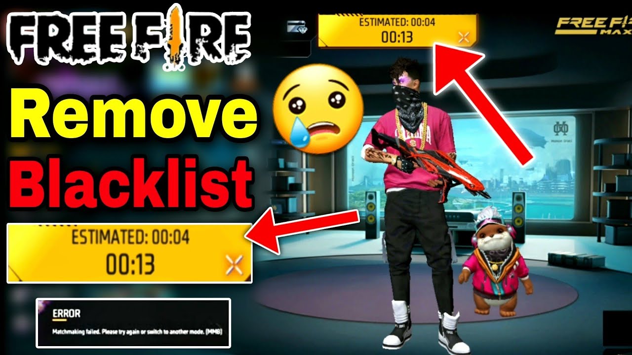free fire game not start estimate/How To Remove ID Blacklist/free fire game start kyon nahin ho raha