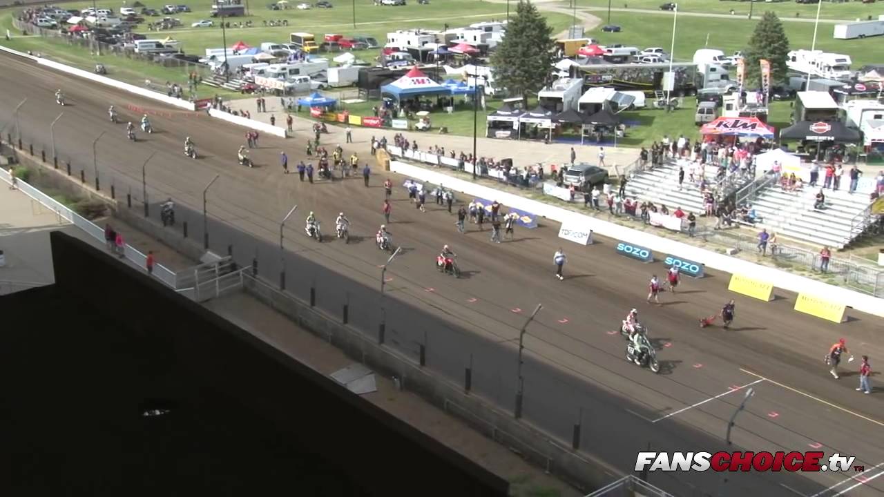 2014 Springfield Mile - AMA Pro Flat Track GNC - Expert Main Event - Full Race (HD)