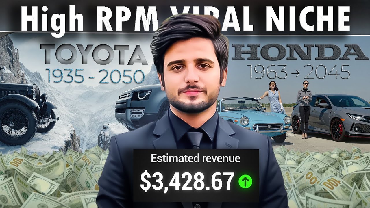 I Copied a YouTube Car Evolution Niche from Scratch💰(Complete Guide )